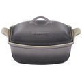 Heritage Deep Covered Rectangular Baker - Oyster - 4.5 qt | Le Creuset