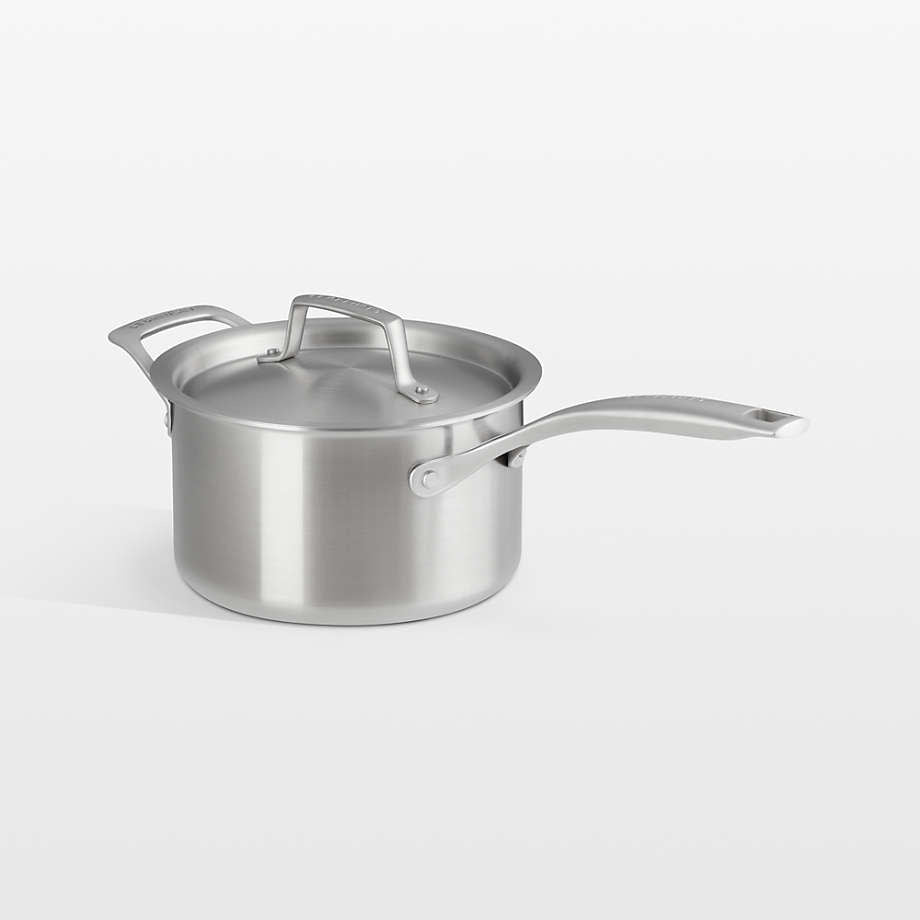 Essential Stainless Steel Saucepan - 3 qt | Le Creuset