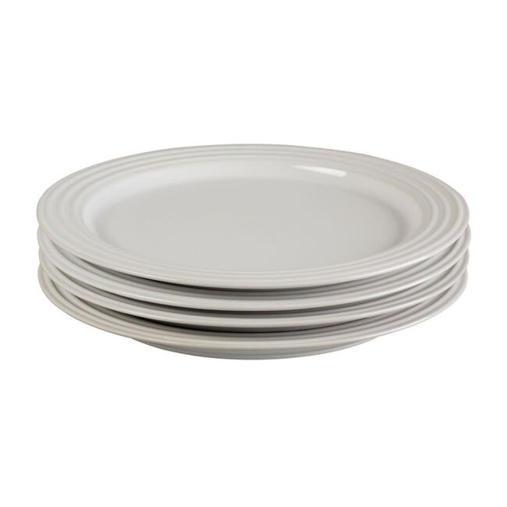 Set of (4) 10.5" Dinner Plates - White - 10.5" | Le Creuset