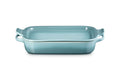 Rectangular Dish with Platter Lid - Sea Salt - 3 qt | Le Creuset
