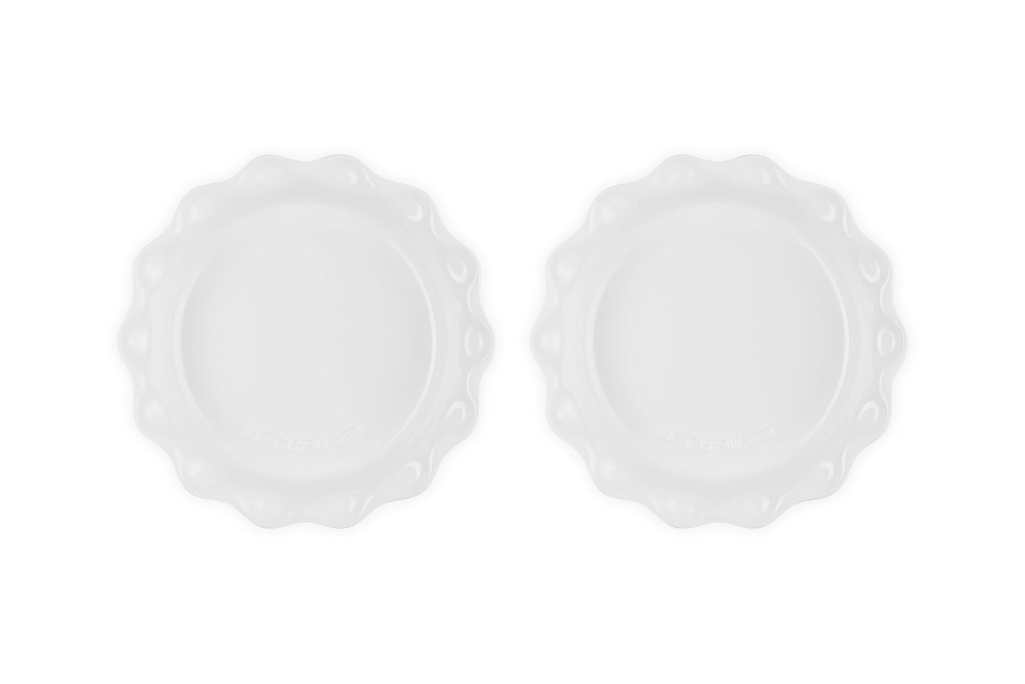 Set of 2 Heritage Pie Dishes - White | Le Creuset