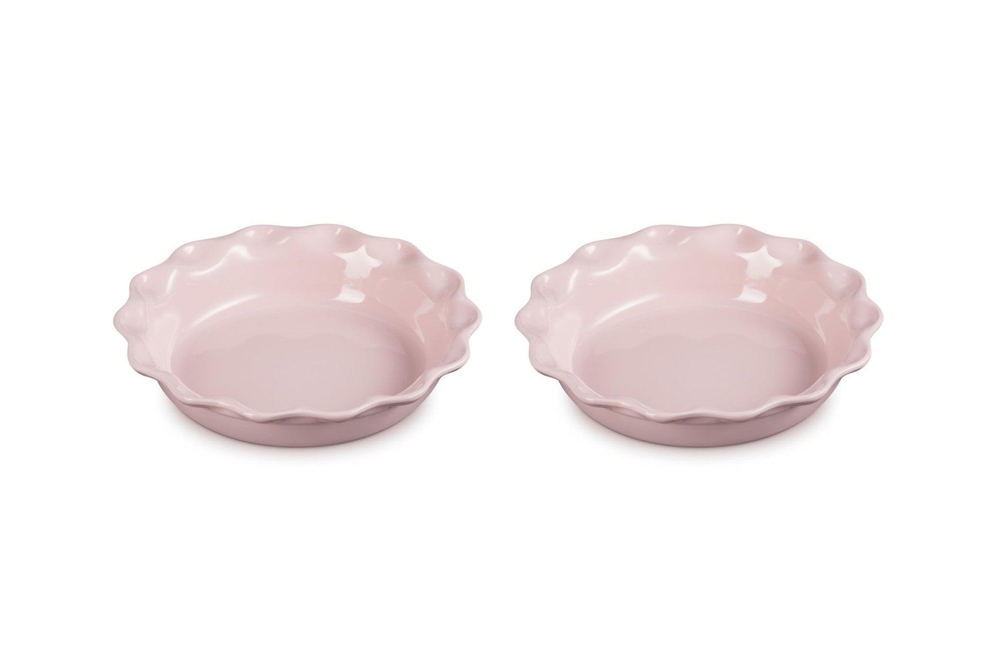 Set of 2 Heritage Pie Dishes - Chiffon Pink | Le Creuset