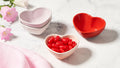 Mini Heart Bowls Set of 4 - White | Le Creuset