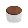 Canister with Wood Lid - White - 16 oz | Le Creuset