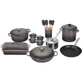20 Piece Mixed Material Set - Oyster
