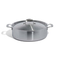Stainless Clad 10 qt. Rondeau with Lid | Made In