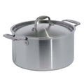 Stainless Clad 8 qt. Stock Pot with Lid | Made In