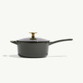Enameled Cast Iron 2 qt. Saucepan - Willow Green | Made In