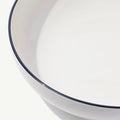 12'' Serving Bowl - Navy Rim | Made In