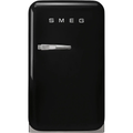 Retro Mini Cooler | Black | Right Hinge | FAB5 | Smeg