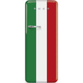 Retro Refrigerator | Italian Flag | Right Hinge | FAB28 | Smeg