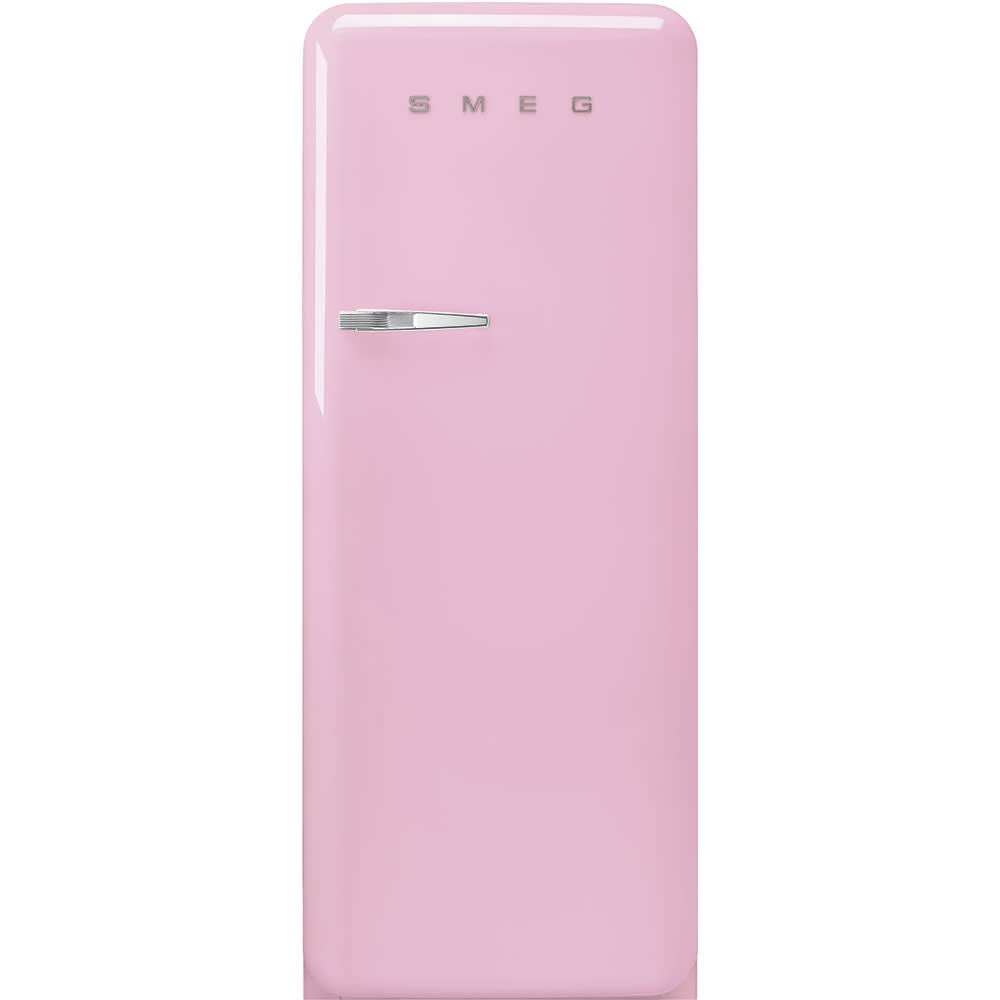 Retro Refrigerator | Pink | Right Hinge | FAB28 | Smeg