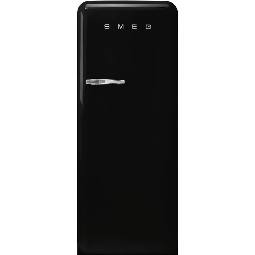 Retro Refrigerator | Black | Right Hinge | FAB28 | Smeg