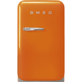Retro Mini Cooler | Orange | Right Hinge | FAB5 | Smeg