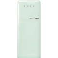 Retro Refrigerator | Pastel Green | Left Hinge | FAB28 | Smeg