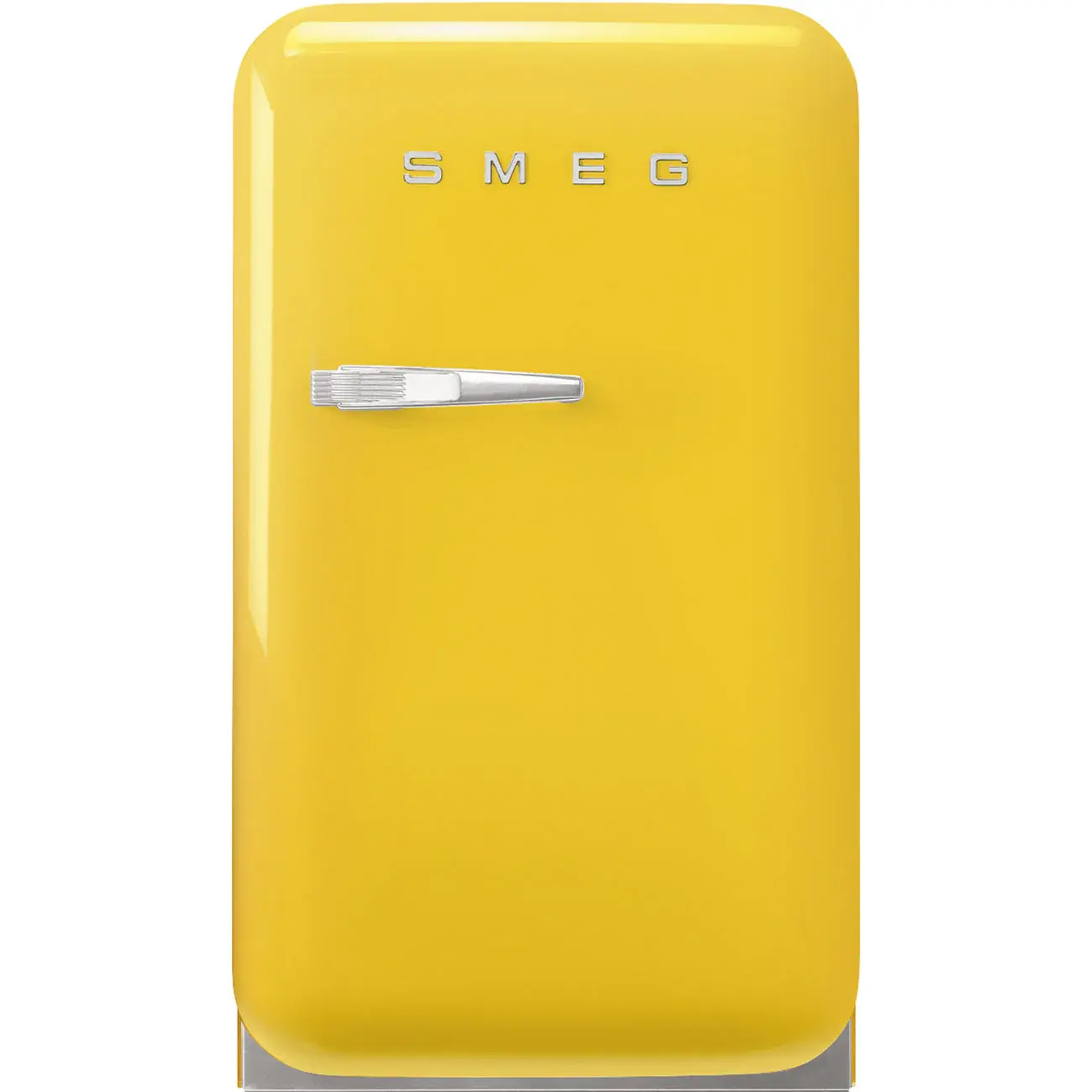 Retro Mini Cooler | Yellow | Right Hinge | FAB5 | Smeg