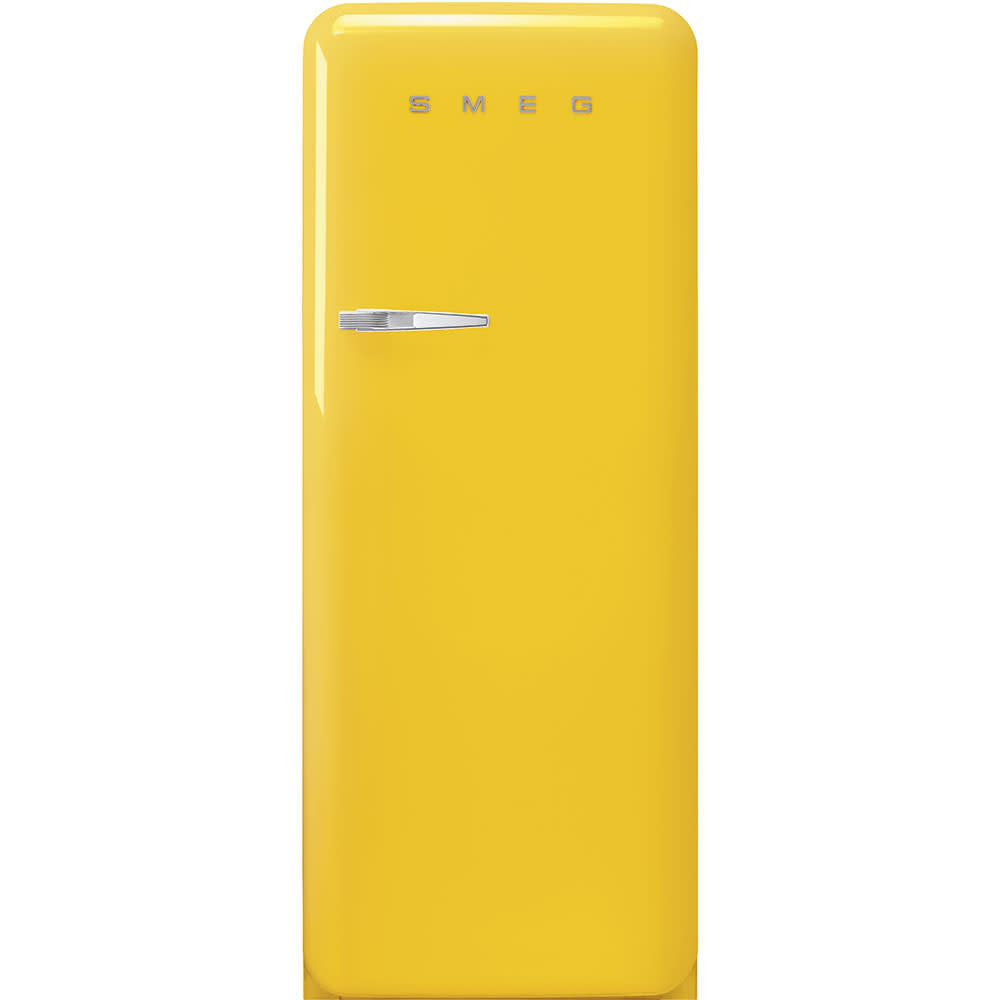 Retro Refrigerator | Yellow | Right Hinge | FAB28 | Smeg