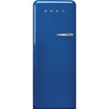 Retro Refrigerator | Blue | Left Hinge | FAB28 | Smeg