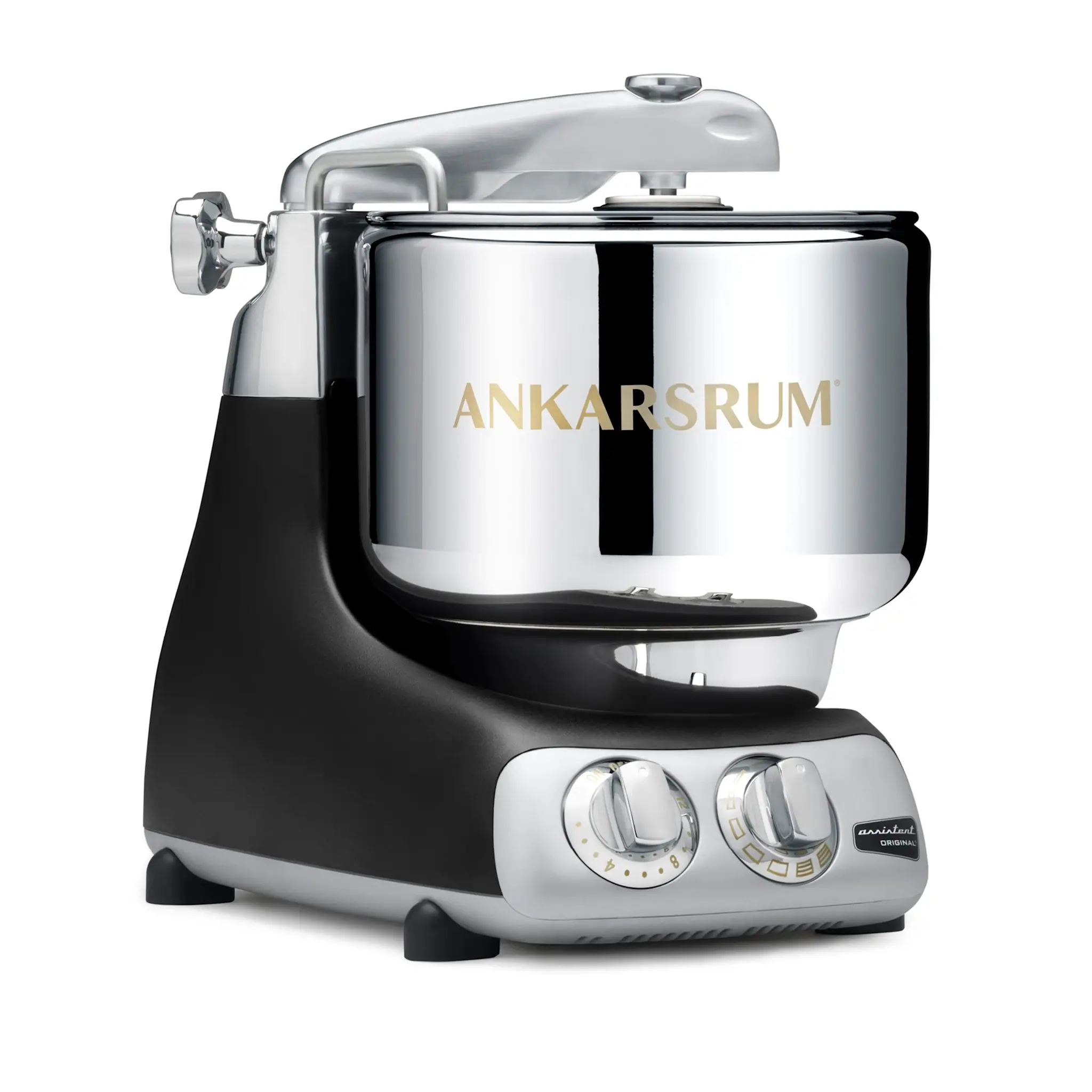 Ankarsrum Assistent® Original Stand Mixer, 7 Qt. - Black Matte