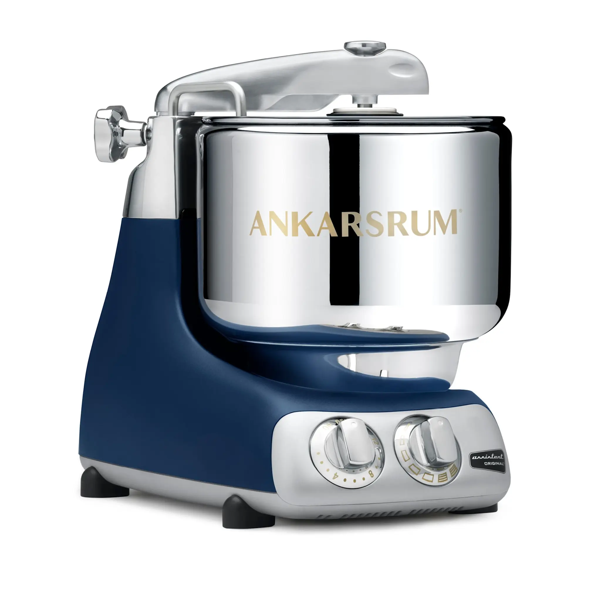 Ankarsrum Assistent® Original Stand Mixer, 7 Qt. - Royal Blue Matte