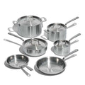 10PC Stainless Clad Cookware Set | Made In