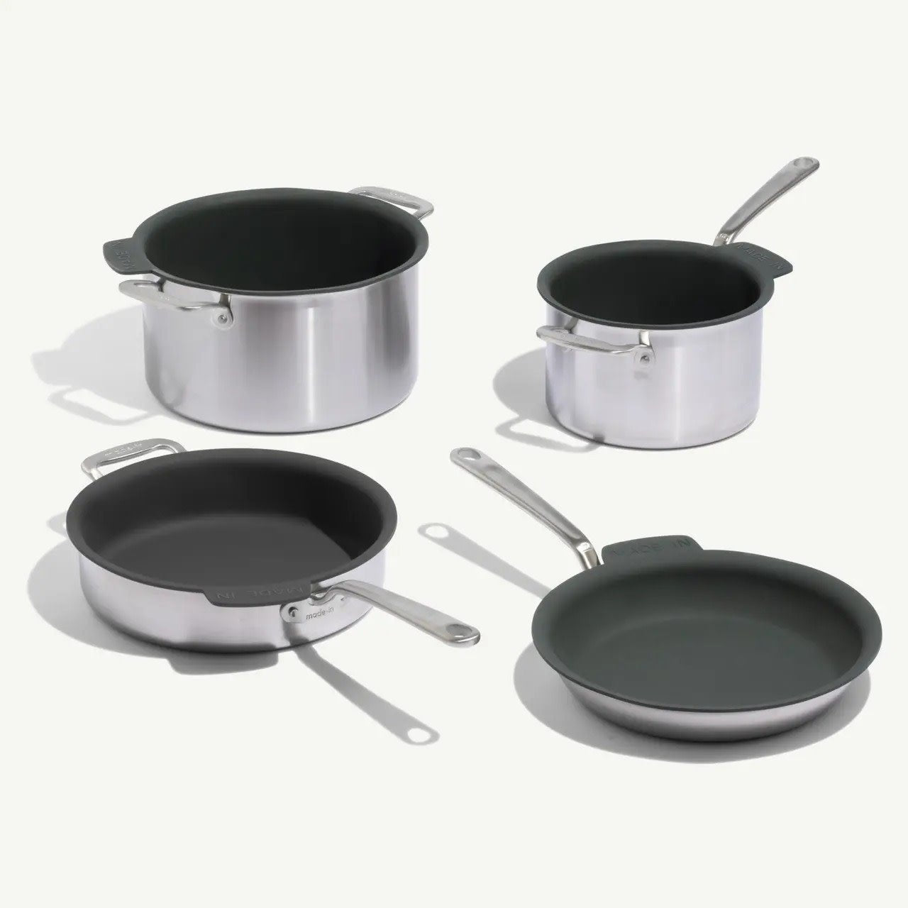 6pc Pan Protector Set - Graphite (Works with 6pc Cookware Set) | Made In