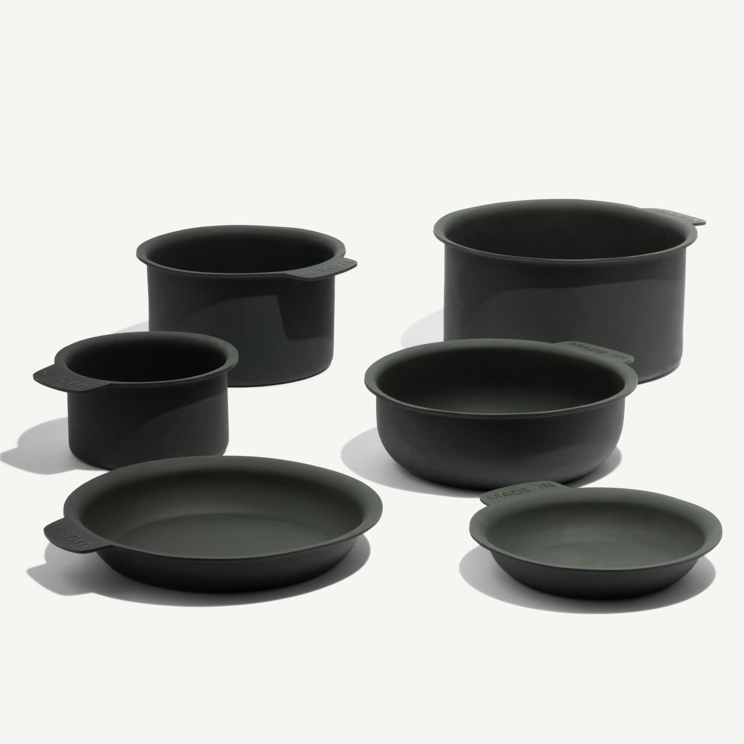 7pc Pan Protector Set - Graphite (Works with 7pc NS Set) | Made In