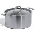 Stainless Clad 8 qt. Stock Pot with Lid | Made In