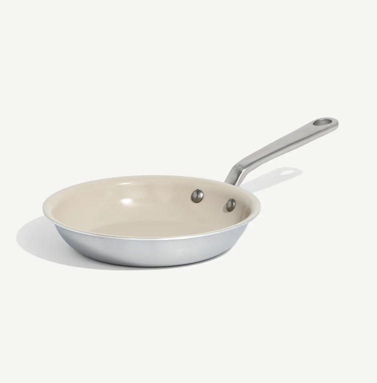 CeramiClad 8" Non-Stick Fry Pan- Sand-Made In