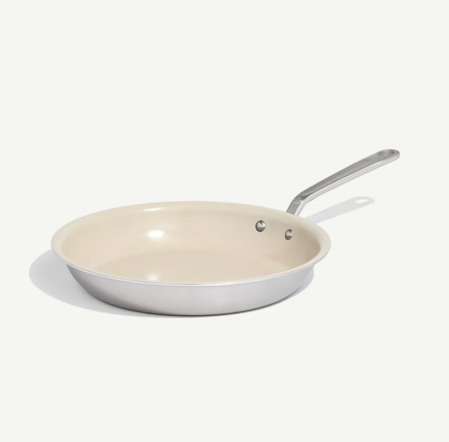 CeramiClad™ 12” Non-stick Fry Pan - Sand | Made In