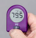 RH SPOT - The Temperature & Humidity Everywhere Thermometer, Purple